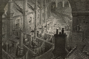 photograph of Victorian-style architecture